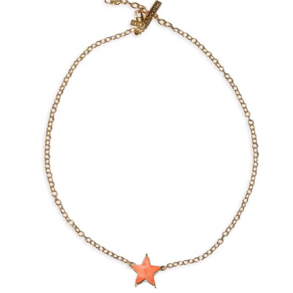 78 Lele Sadoughi Ashford Star Pendant In Coral 39$